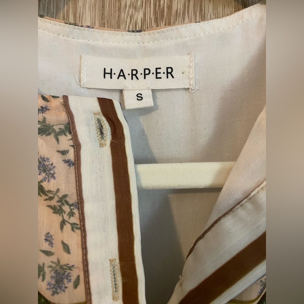 HARPER Patchwork Midi Dress - Picture 3 of 8